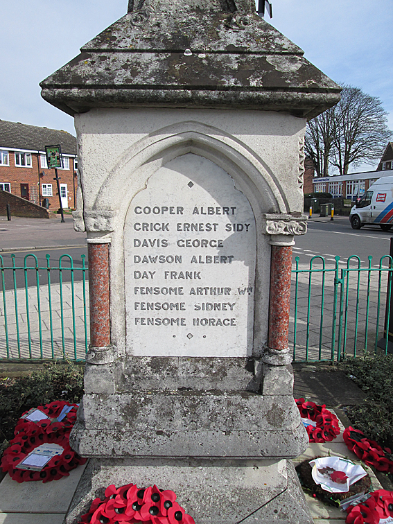 Stopsley War Memorial Great War Stories
